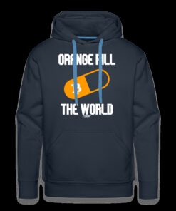 Orange Pill The World Bitcoin Hoodie Sweatshirt 3 Orange Pill The World Bitcoin Hoodie Sweatshirt 4