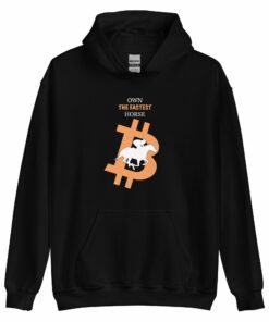 Own The Fastest Horse Bitcoin Hoodie