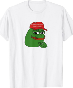 Pepe Coin T-Shirt Crypto Make Memecoins Great Again Meme