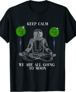 Pepe Coin T-Shirt Crypto Meme 2024 Blockchain Token