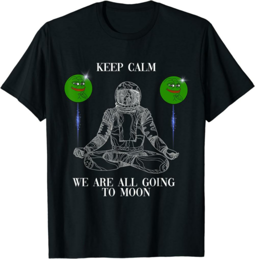 Pepe Coin T-Shirt Crypto Meme 2024 Blockchain Token