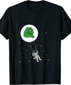 Pepe Coin T-Shirt Crypto Meme Blockchain Token