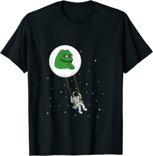 Pepe Coin T-Shirt Crypto Meme Blockchain Token