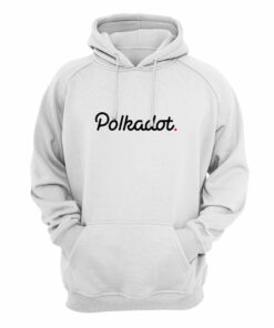 Polkadot (DOT) Cryptocurrency Symbol Hooded Sweatshirt