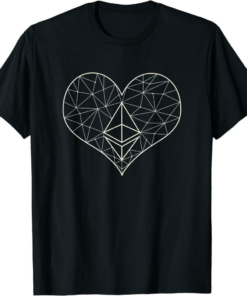Polygon Blockchain T-Shirt I Love Blockchain Technology
