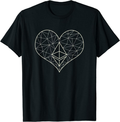 Polygon Blockchain T-Shirt I Love Blockchain Technology