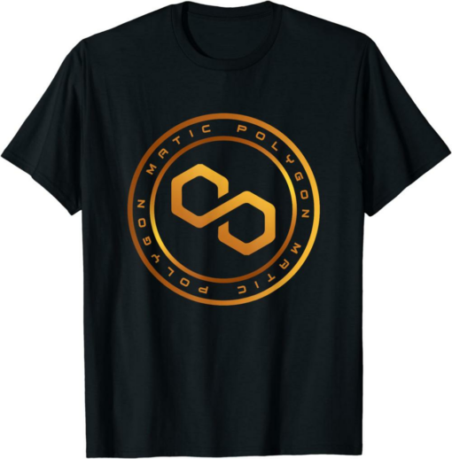 Polygon Blockchain T-Shirt MATIC Coin Crypto Digital Money