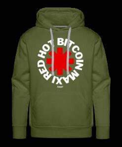 Red Hot Bitcoin Maxi Hoodie Sweatshirt 3