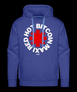 Red Hot Bitcoin Maxi Hoodie Sweatshirt 4