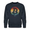 Retro Bitcoin Crewneck Sweatshirt