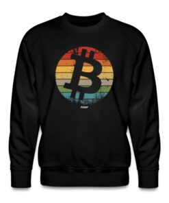 Retro Bitcoin Crewneck Sweatshirt 3