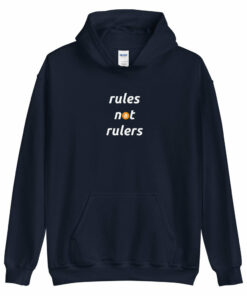 Rules Not Rulers Unisex Bitcoin Hoodie 2 Rules Not Rulers Unisex Bitcoin Hoodie 3