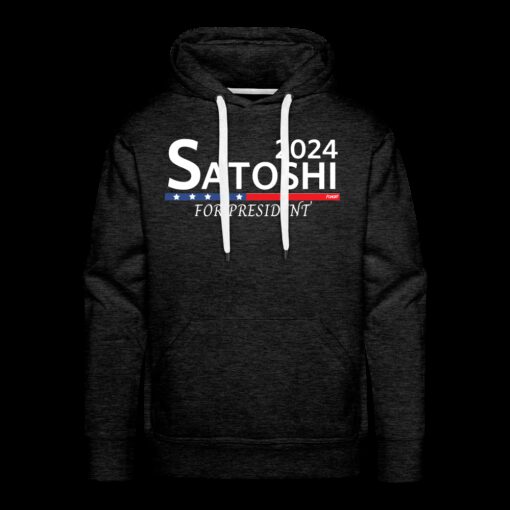Satoshi For President 2024 Bitcoin Hoodie Sweatshirt