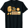 Satoshi T-Shirt Bitcoin Blockchain Satoshi Nakamoto