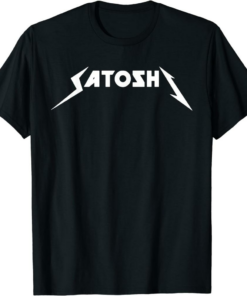 Satoshi T-Shirt Bitcoin Crypto Band