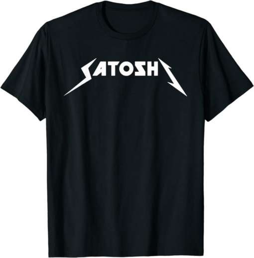 Satoshi T-Shirt Bitcoin Crypto Band