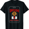 Satoshi T-Shirt Bitcoin Man Of Century BTC Cryptocurrency