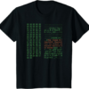 Satoshi T-Shirt Bitcoin Nakamoto Genesis Block