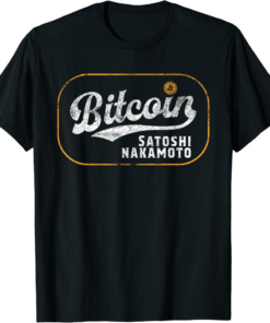 Satoshi T-Shirt Bitcoin Nakamoto In Crypto We Trust