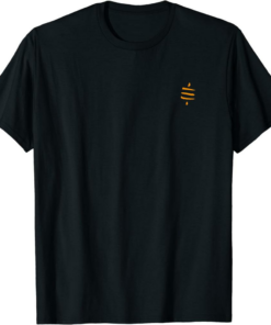 Satoshi T-Shirt Bitcoin Sats Small Symbol Logo Subtle