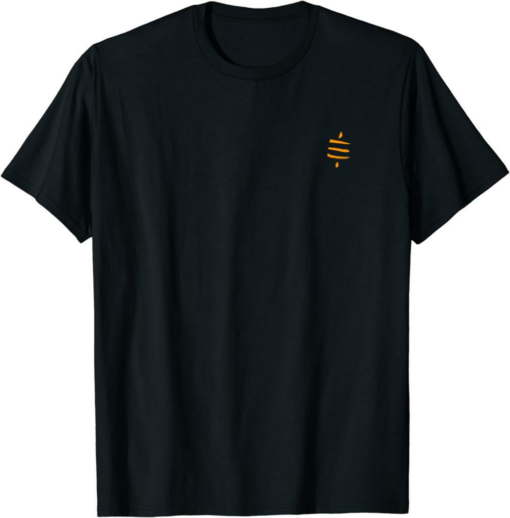 Satoshi T-Shirt Bitcoin Sats Small Symbol Logo Subtle