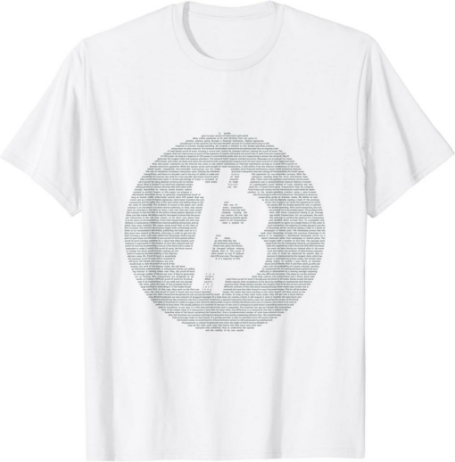 Satoshi T-Shirt Bitcoin Whitepaper Nakamoto