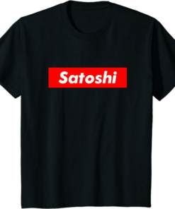 Satoshi T-Shirt Blockchain Cryptocurrency