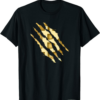 Satoshi T-Shirt Crypto Bitcoin Torn Animal Claw