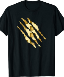 Satoshi T-Shirt Crypto Bitcoin Torn Animal Claw