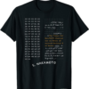 Satoshi T-Shirt Genesis Block Bitcoin Satoshi Nakamoto