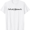 Satoshi T-Shirt Nakamoto Designer Bitcoin Est 2009