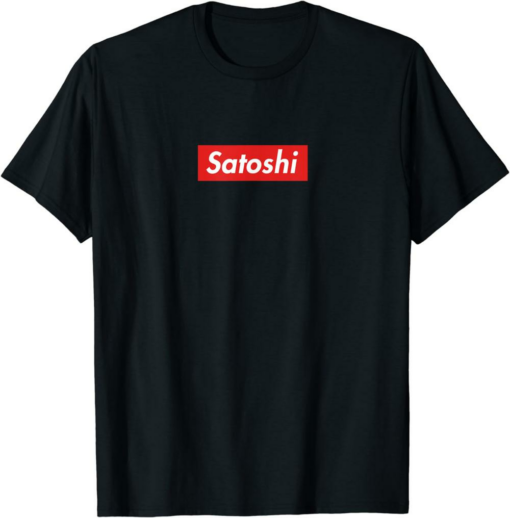 Satoshi T-Shirt Supremely Funny Super Meme