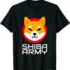 Shiba Inu Coin T-Shirt Army In Crypto We Trust Token