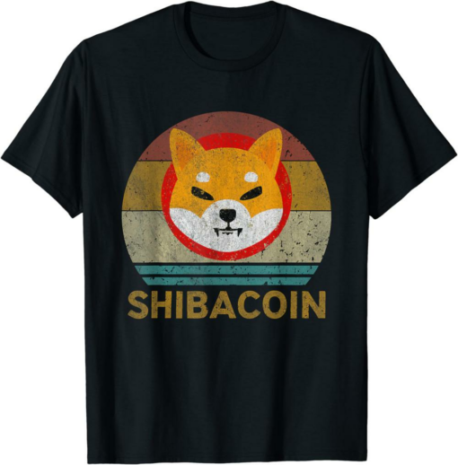 Shiba Inu Coin T-Shirt Blockchain Crypto Token