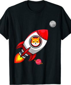 Shiba Inu Coin T-Shirt Crypto Token Cryptocurrency Doge