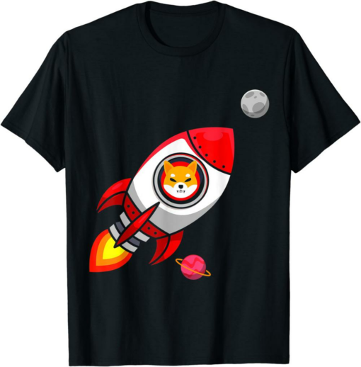 Shiba Inu Coin T-Shirt Crypto Token Cryptocurrency Doge