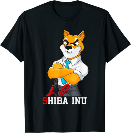 Shiba Inu Coin T-Shirt Hodl Crypto Shib Hodlers Funny Leash