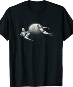 Shiba Inu Coin T-Shirt Passing Of Mantle In Space Dogecoin