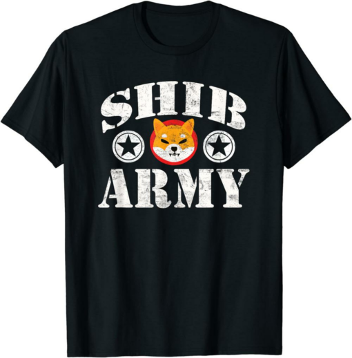 Shiba Inu Coin T-Shirt Shib Army Crypto