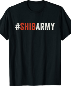 Shiba Inu Coin T-Shirt Shib Army Shibarmy Crypto Shib Token