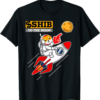 Shiba Inu Coin T-Shirt Shib To The Moon Rocket Shiba Crypto