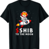 Shiba Inu Coin T-Shirt Shib To The Moon Shiba Token