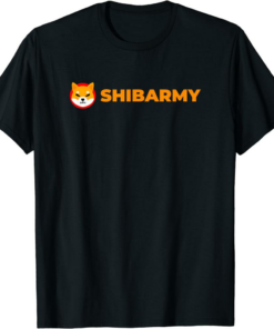 Shiba Inu Coin T-Shirt Shibarmy Crypto Token Cryptocurrency