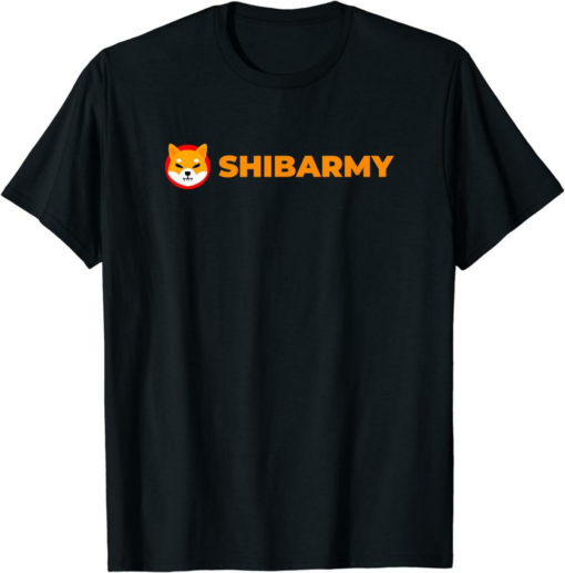 Shiba Inu Coin T-Shirt Shibarmy Crypto Token Cryptocurrency