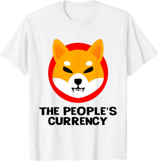 Shiba Inu Coin T-Shirt The People’s Currency Funny Crypto