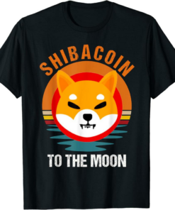 Shiba Inu Coin T-Shirt To The Moon Shib Men Crypto Hodl
