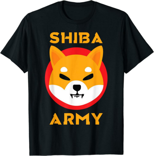 Shiba Inu Coin T-Shirt Token Crypto Shib Army Hodler