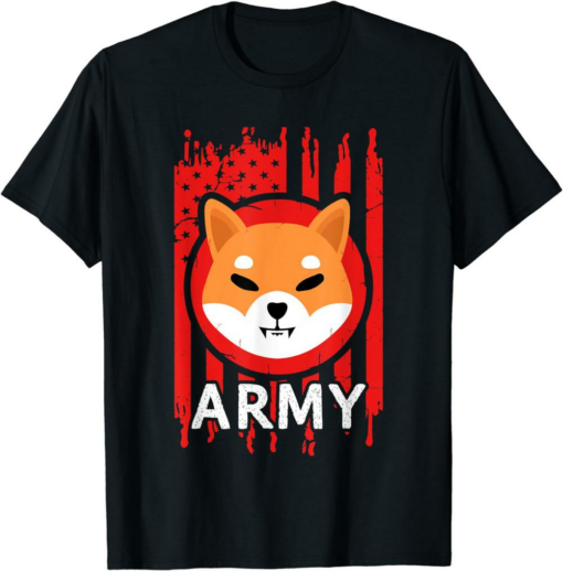 Shiba Inu Coin T-Shirt Token Shib Army Crypto Cryptocurrency