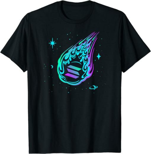 Solana Blockchain T-Shirt Coin Crypto Cryptocurrency