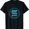Solana Blockchain T-Shirt Crypto SOL Cryptocurrency Platform